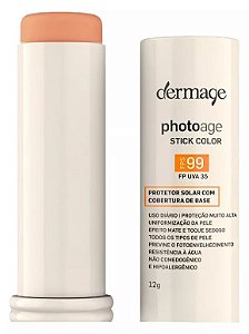 Dermage Protetor Solar Photoage Stick Color Claro Fps99 16g