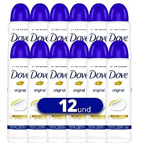 Dove Antitranspirante Original Creme Hidratante 150g -12Unds