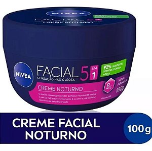 Nivea Creme Facial Hidratante Uniformizador 100g - 5 em 1