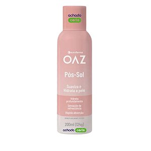Oaz Pós-Sol Suaviza e Hidrata a Pele Rápida Absorção 200ml