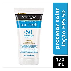 Neutrogena Fps50 Sun Fresh Protetor Solar 120ml