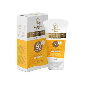 Australian Gold Fps50 Gel Creme Protetor Rosto Ultraleve 50g