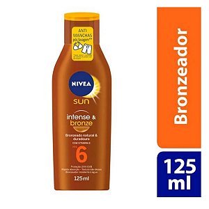 Nivea Sun Protect & Bronze Fps6 Proteção Imediata 125ml