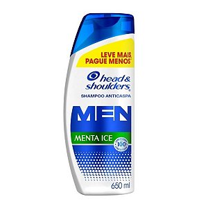 Head Shoulders Menta Ice Refrescante Alivio Anticaspa 650ml