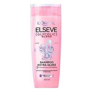 Elseve Glycolic Gloss Shampoo com Acido Glicólico 400ml