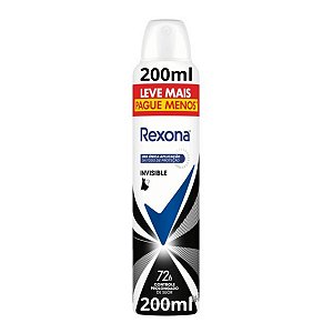 Rexona Invisible Antitranspirante Prolongado 200ml