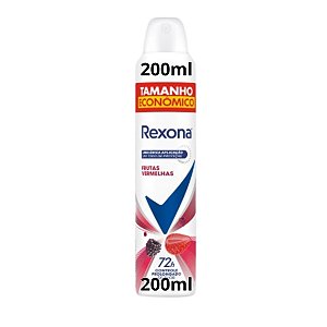 Rexona Frutas Vermelhas Antitranspirante Prolongado 200ml
