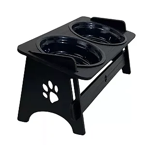 Comedouro Pet Suspenso Para Gato e Cachorro Com TAMPAS