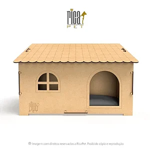 Casinha Caminha Pet Cachorro Gato Luxo Cama Casa Colchão Ricapet