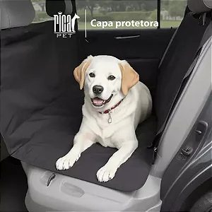 Capa Protetora Carro Transporte Animais Ajustável Passeio Viagem
