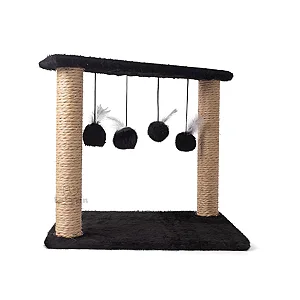Arranhador Para Gatos Poste com Quatro Brinquedo