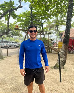 Camiseta Lisa com proteção UV 50+ Azul Royal | Azul Marinho | Amarelo Fluor