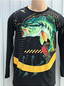 Camiseta Manga Longa com Proteção UV 50+ Carpa