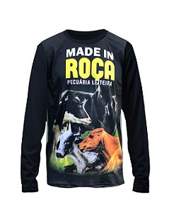 Camiseta Manga Longa com Proteção UV 50+ Made in Roça