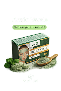 Sabonete de argila verde 90g