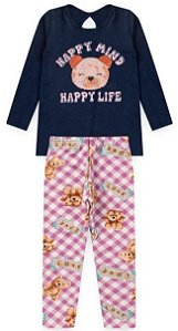 CONJUNTO MEIA ESTAÇÃO FEMININO INFANTIL