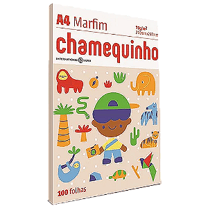 CHAMEQUINHO 75 GRS 210X297MM 100 FLS MARFIM
