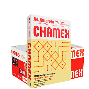 CHAMEX COLOR 75 GRS 210X297MM AM 10 UND