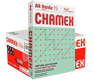 CHAMEX COLOR 75 GRS 210X297MM VD 10 UND