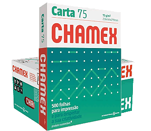 CHAMEX CARTA 75 GRS 216X279MM 10 UND
