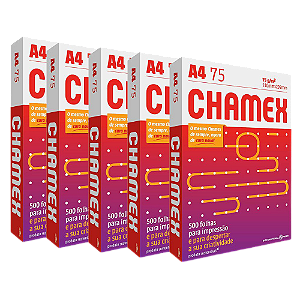 CHAMEX A-4 75 GRS 210X297MM CX C/ 5UN