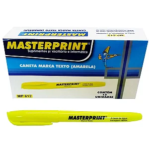 Marca Texto MASTERPRINT MP612 AM C/12und