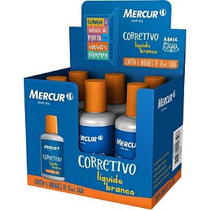 Corretivo Liquido Branco MERCUR 18ml C/12und