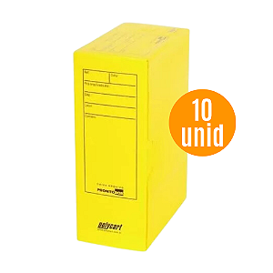 Arquivo Morto Plastico POLYCART4007 AM C/10und