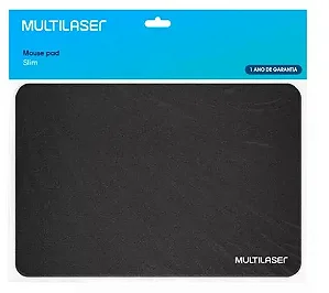 Mouse Pad Preto Slim (22x18cm) MULTILASER AC027