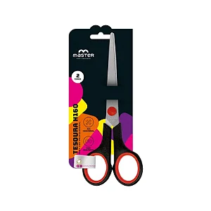 Tesoura Multi Uso - 160mm Inox - Cabo Anato -2 dedos OTES16E MASTER