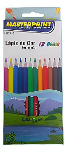 Lapis de Cor de Resina c/12 cores -MASTERPRINT MP711