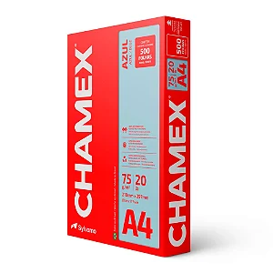 CHAMEX COLOR 75 GRS 210X297MM AZU 05 UND
