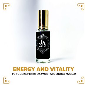ENERGY AND VITALITY - Perfume Inspirado em A*Men Pure Energy Mugler