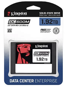 SSD Kingston DC600M para Data Center, 1.92TB, 2.5", Sata III 6Gb/s - SEDC600M/1920G