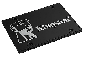 SSD 1 TB Kingston KC600, SATA, Leitura: 550MB/s e Gravação: 520MB/s - SKC600/1024G