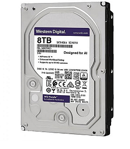 HD Western Digital WD Purple WD84PURZ 8TB 3.5" 5640RPM 128MB