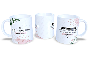 Caneca de Feliz Aniversário