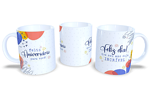 Caneca de Feliz Aniversário