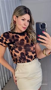 T-SHIRT ONÇA TUBOLATA