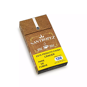 Cigarro Palheiro de Café Santropez caixa com 10 carteiras