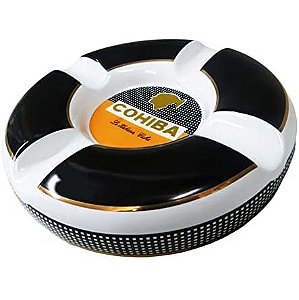 Cinzeiro Cerâmica Redondo Cohiba X4