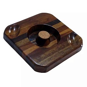 Cinzeiro para Cachimbo em Madeira
