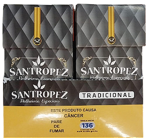 Cigarro Palheiro Santropez Tradiconal Caixa com 10 unidade