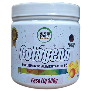 Colágeno em pó 300 gramas frutas amarelas