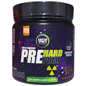 Pré Hard Pump 300g frutas vermelhas