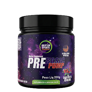 Pré Basic Pump 200g Frutas vermelhas