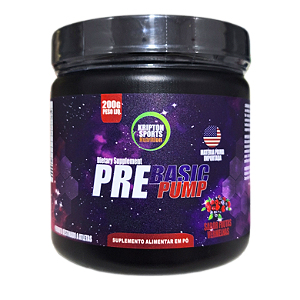 Pré Basic Pump 200g Frutas vermelhas