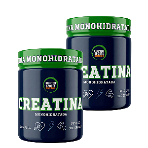 Kit 2 Creatinas Monohidratadas 300g Kripton Sports