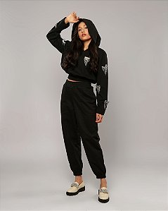 Conjunto moletom com brochês Circus Plus