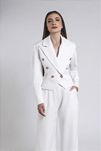 Blazer alfaiataria acinturado Venus